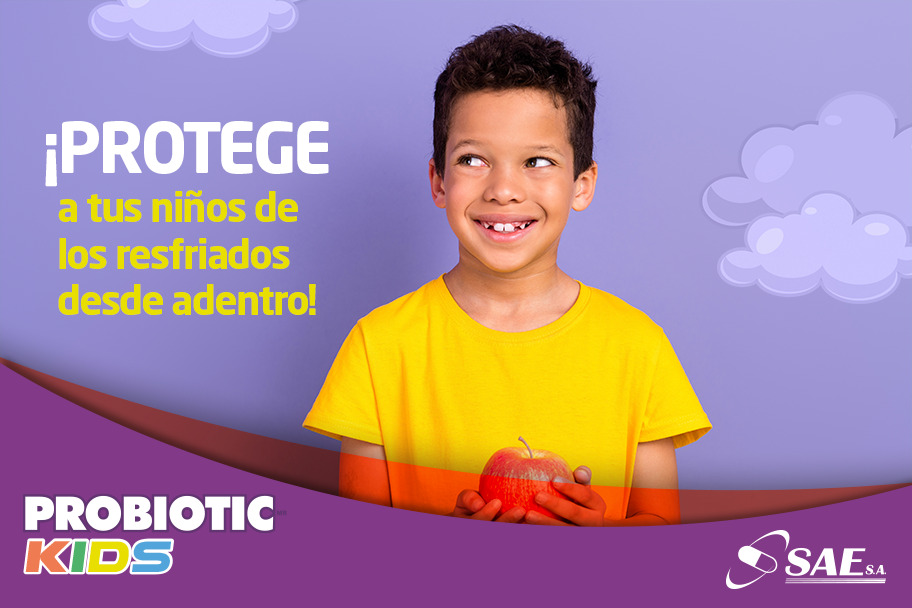 ¡PROTEGE a tus niños de los resfriados desde adentro!