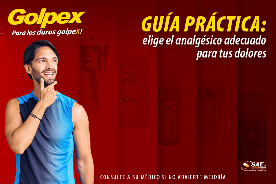 GUÍA PRÁCTICA: elige el analgésico adecuado para tus dolores