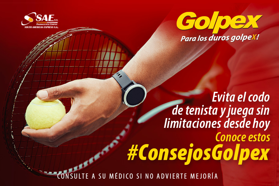 Evita el codo de tenista