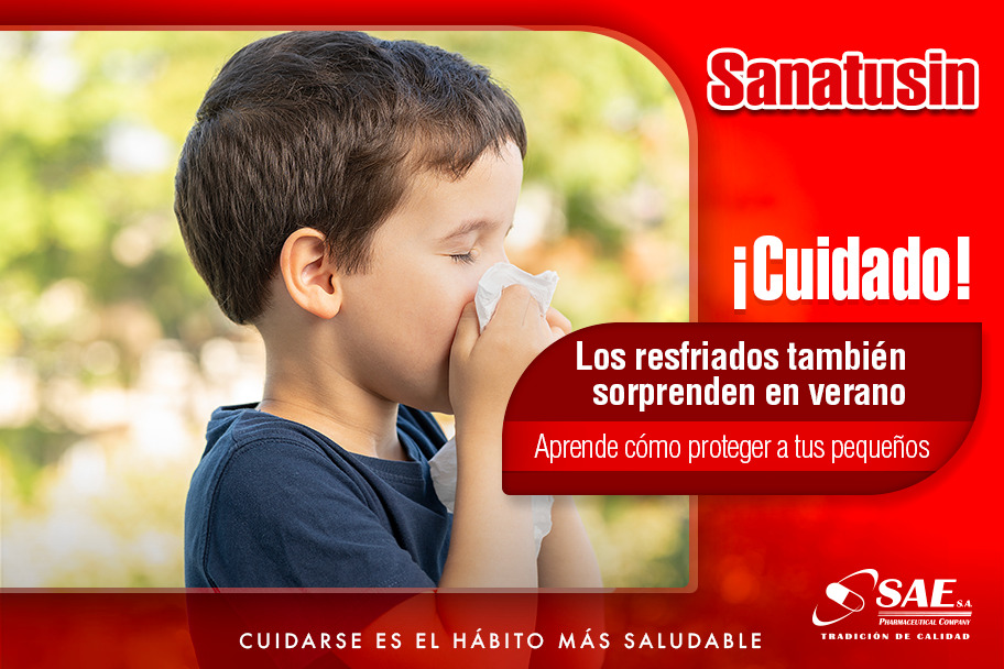 Los resfriados también sorprenden en verano