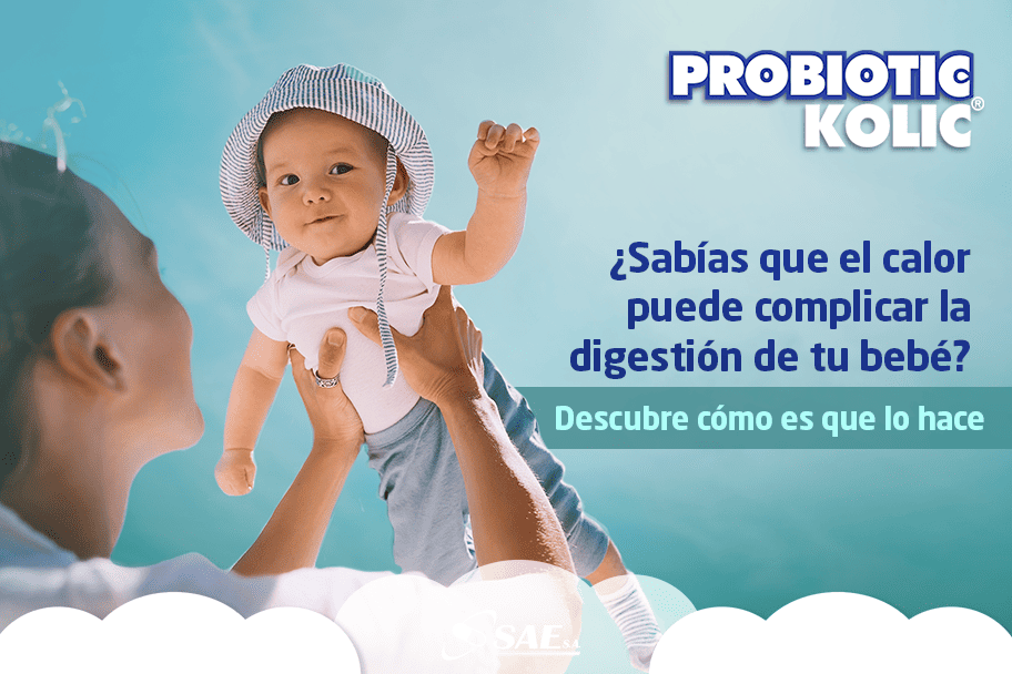 Malestares digestivos en tu bebé: ¿Por qué empeoran con el calor y cómo calmarlos?