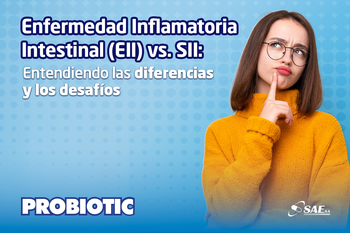 Enfermedad Inflamatoria Intestinal (EII) vs. Síndrome del Intestino Irritable (SII): Entendiendo las diferencias y los desafíos