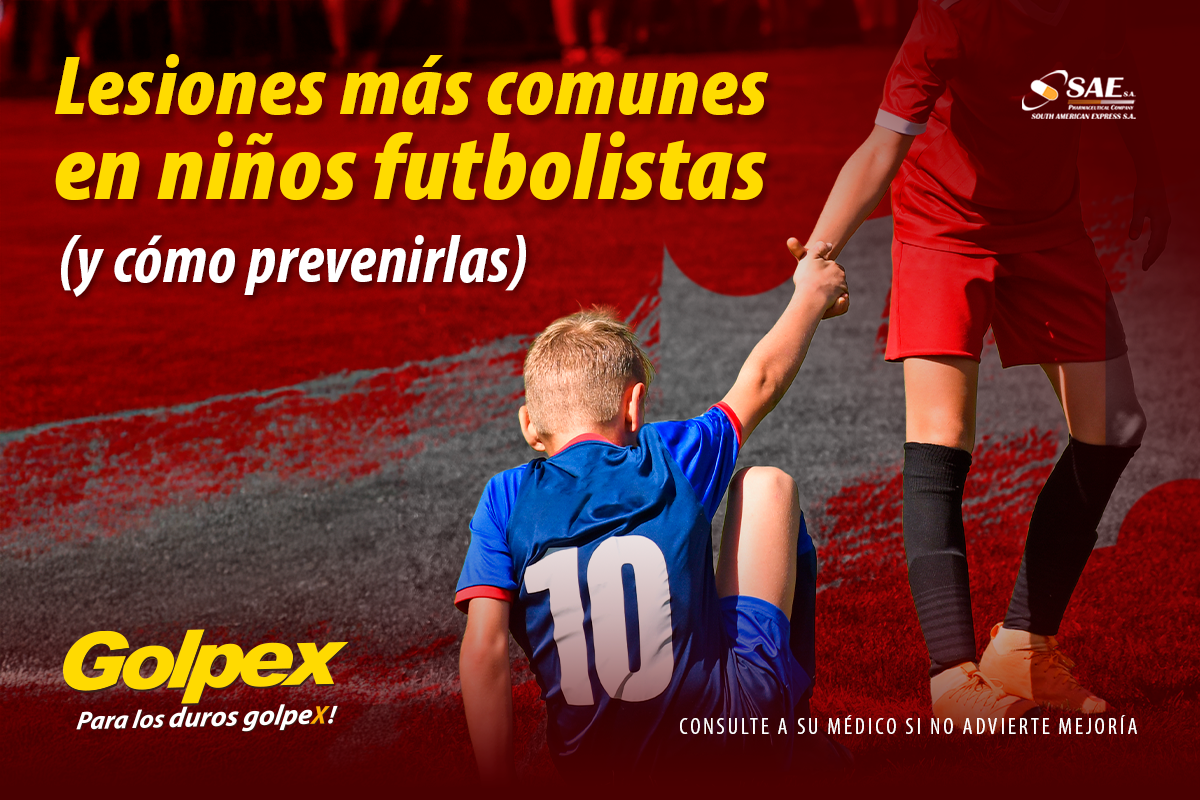 Lesiones más comunes en niños futbolistas (y cómo prevenirlas)