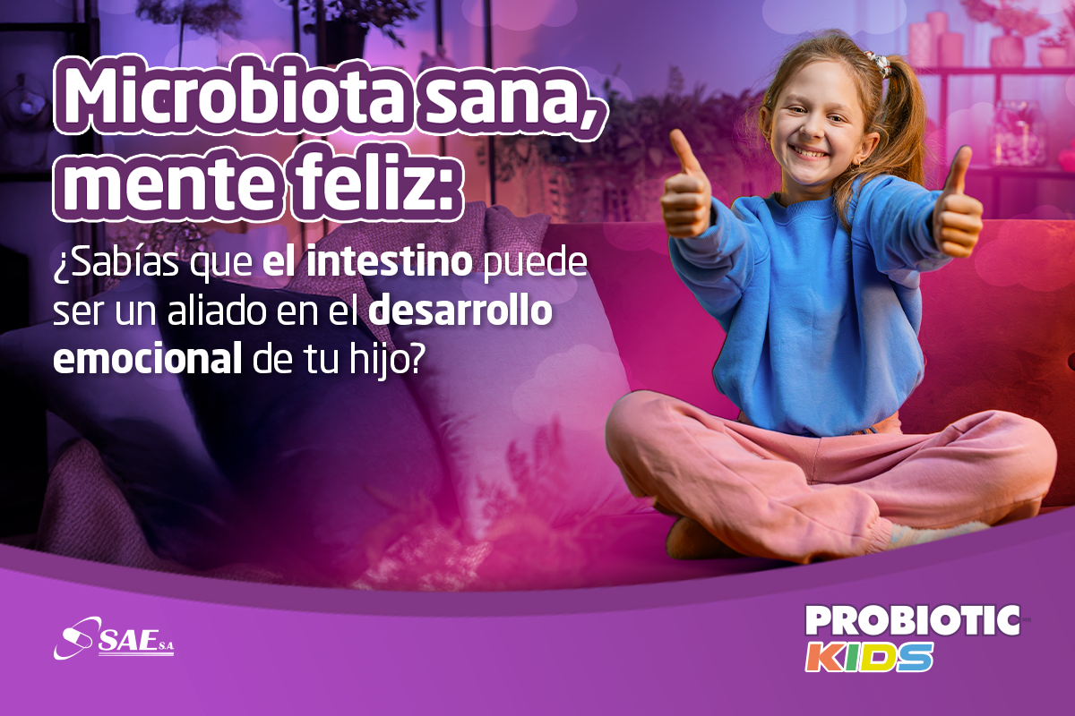 Microbiota sana, mente feliz: cómo el intestino puede ser un aliado en el desarrollo emocional de tu hijo