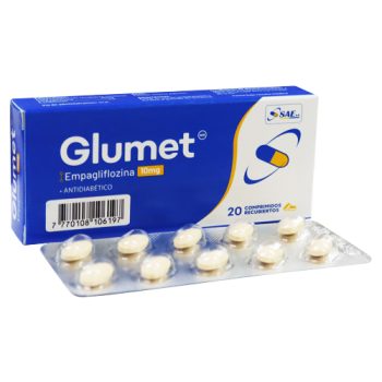 4360 - GLUMET 10 MG X 20 COMPRIMIDOS