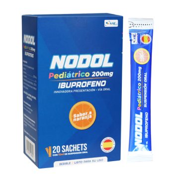 4458 - NODOL PEDIATRICO 200 MG X 20 STICKS 10 ML