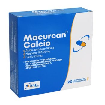 4512 - MACURCAN CALCIUM X 20 TAB EFERVESCENTE