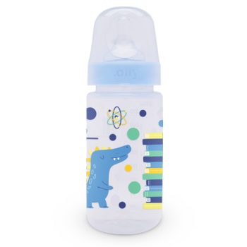 4586 BIBERÓN BOCA ANCHA TIP 300 ML AZUL