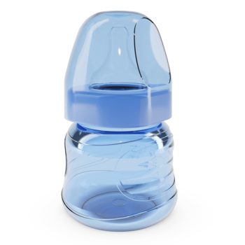 4596 BIBERÓN BOCA ANCAH CLEAN 160 ML NATURAL AZUL