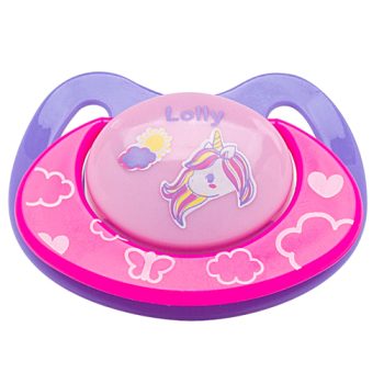 4614 CHUPETE VIVA CON TETINA ORTODONTICA DE SILICONA T2 COLOR FEMENINO