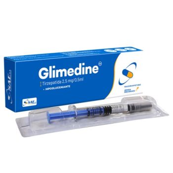 4644 - GLIMEDINE 2.5MG0.5ML - JERINGA PRELLENADA C.F