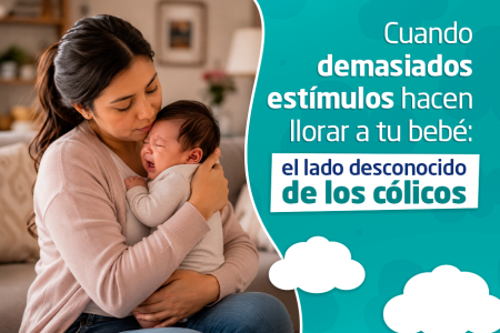 Cuando demasiados estímulos hacen llorar a tu bebé: el lado desconocido de los cólicos 