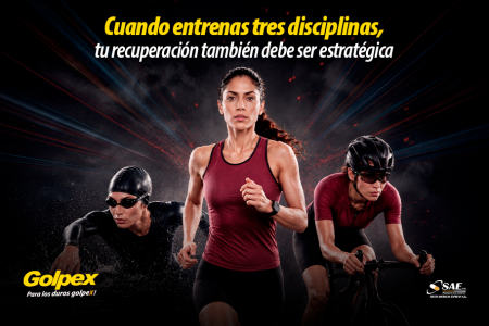 Cuando entrenas tres disciplinas, tu recuperación también debe ser estratégica 