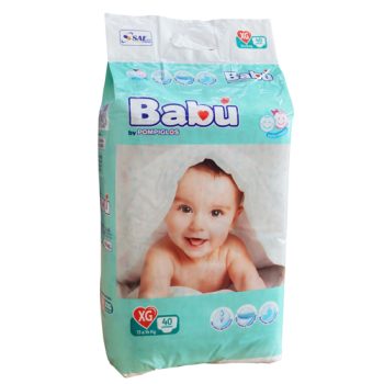 PAÑALES BABU TALLA XG 1X40 PAÑALES - 4426
